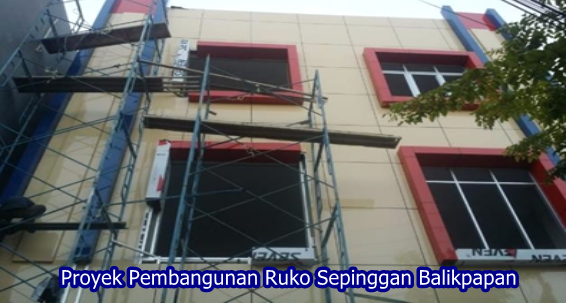 proyek pembangunan ruko